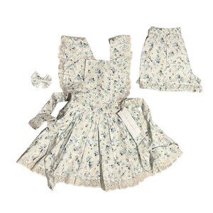 NWT Well Dressed Wolf Blue Floral Naomi Set Sz 6